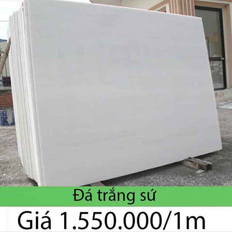 đá hoa cương trắng sứ ý không thấm nước