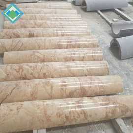 Cột tròn đá marble vàng bảng giá kho đá