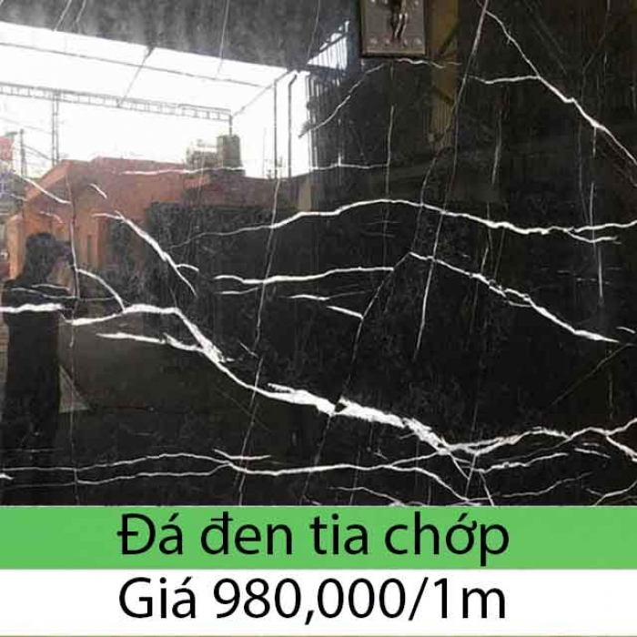 Đá marble, loại đá hoa cương đen tia chớp