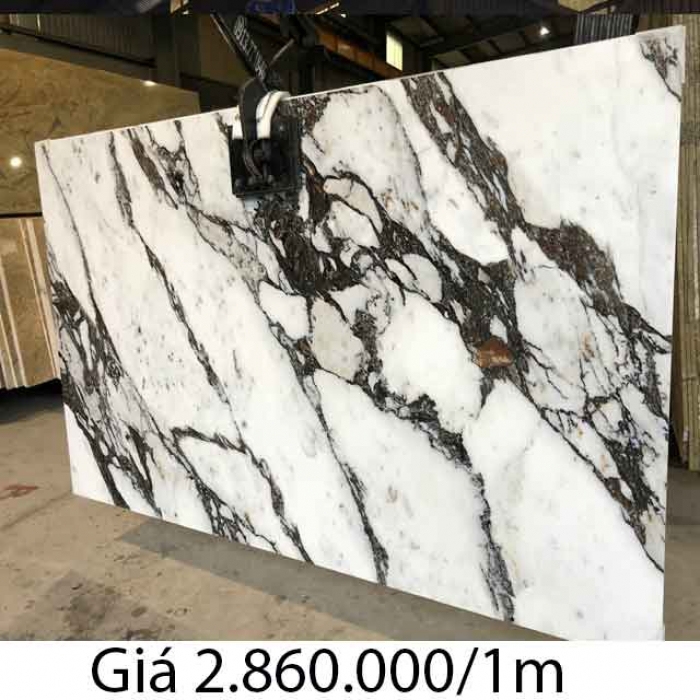 Đá marble, loại đá hoa cương trắng vân đen