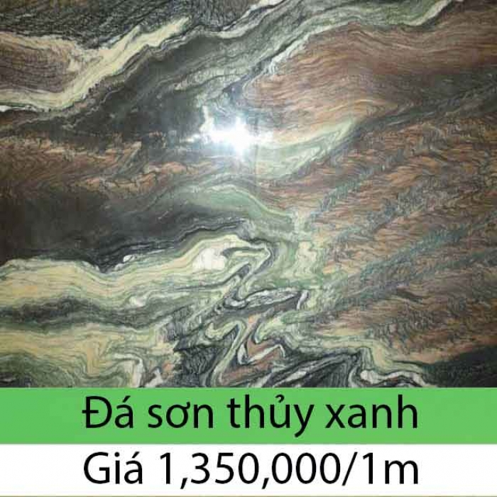 Đá marble, loại đá hoa cương tranh sơn thủy